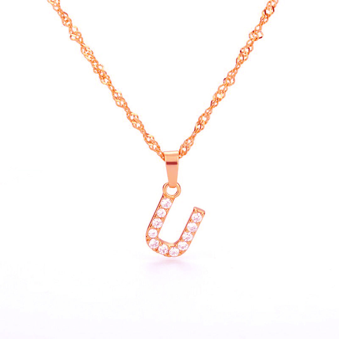 Zirkonia letterketting