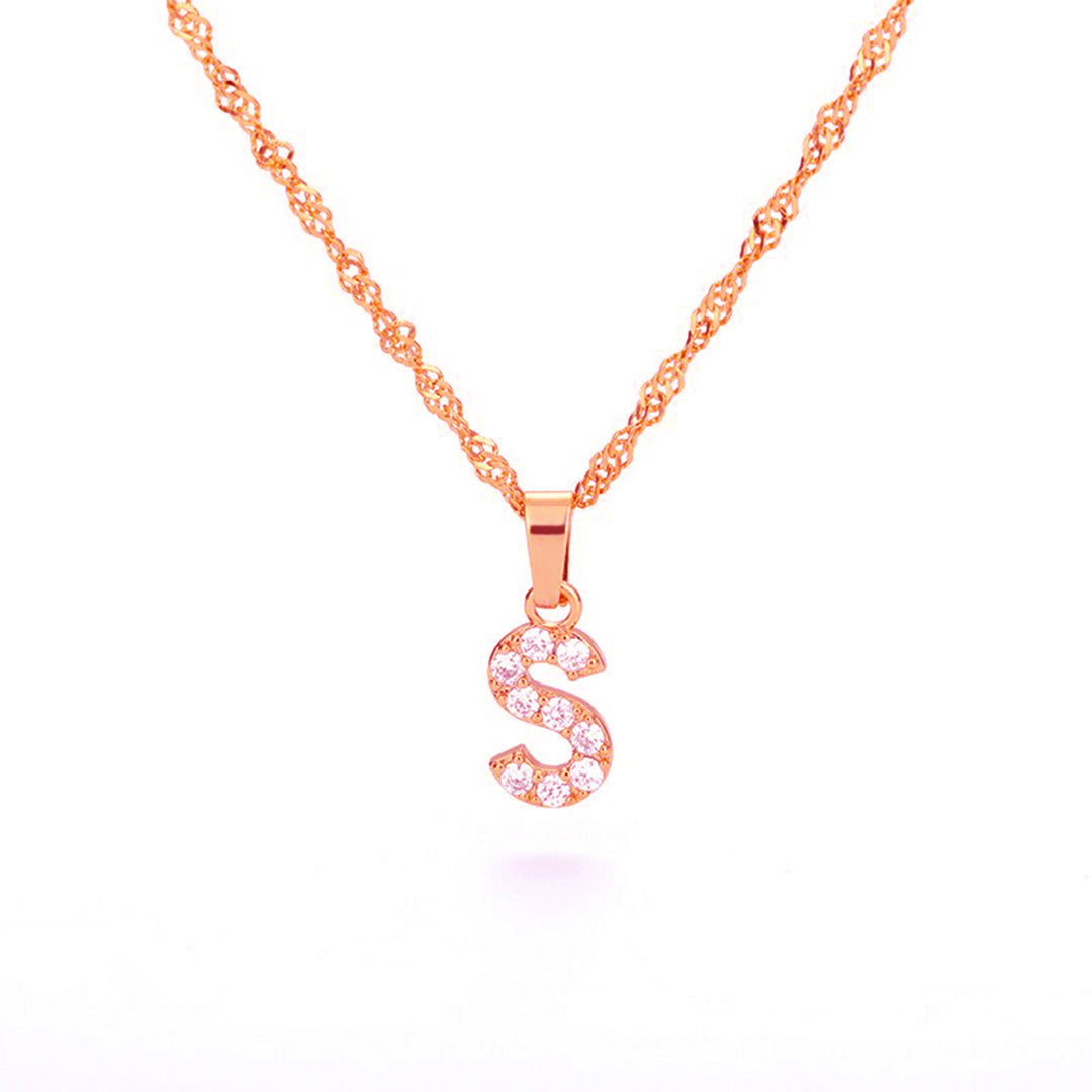 Zirkonia letterketting